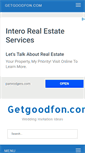Mobile Screenshot of getgoodfon.com